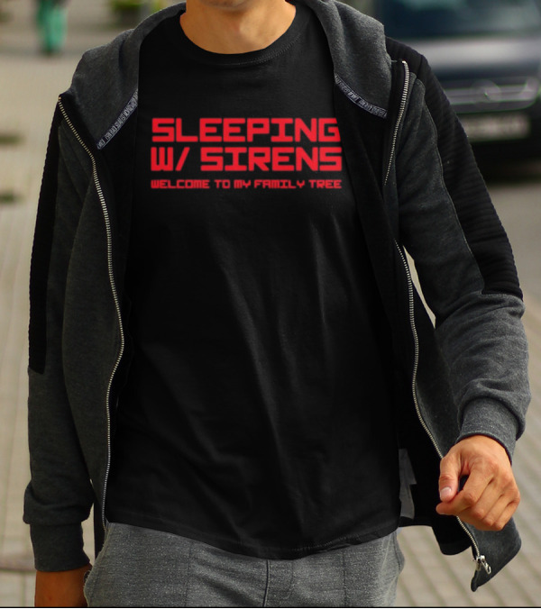 Sleeping With Sirens Welcome To My Family Tree T-Shirt
