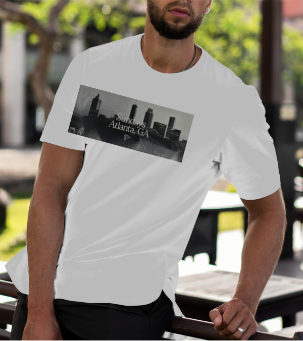 Dorlandoajc Atlanta GA Sundays Skyline Falcons Football T-Shirt