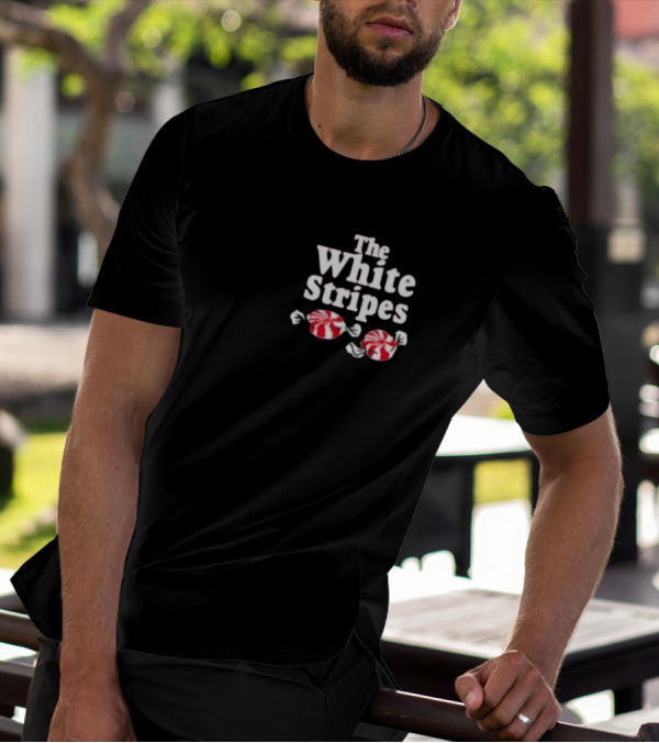 The White Stripes Peppermint Candy T-Shirt