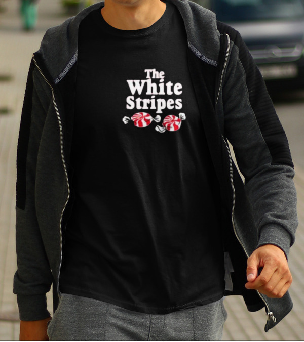 The White Stripes Peppermint Candy T-Shirt