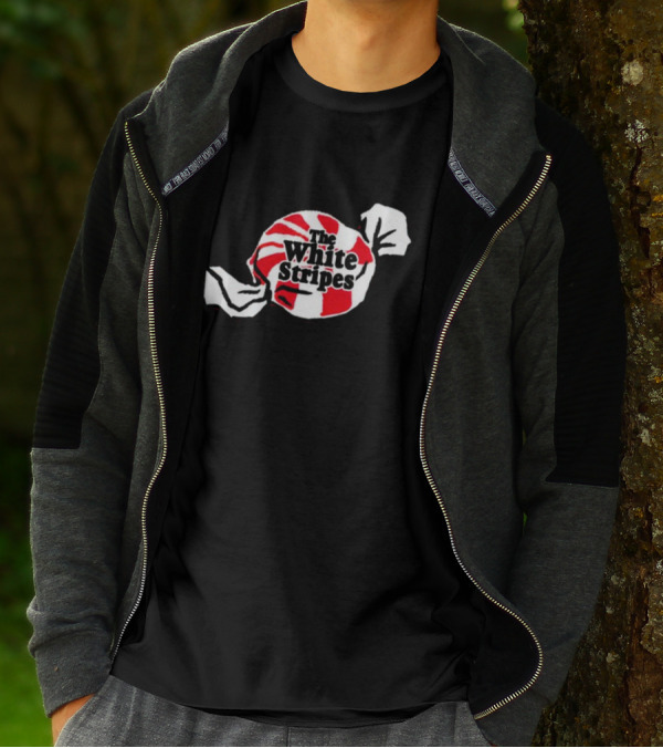 Whitestripesstore The White Stripes Peppermint Candy T-Shirt