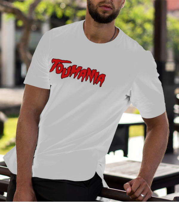 Basketghoul Toumania Spooky Text T-Shirt