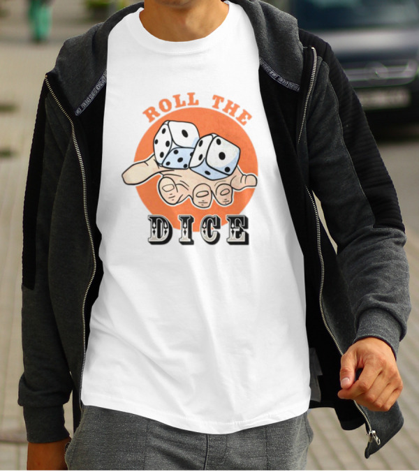 Ymh Studios Hand Holding Roll The Dice T-Shirt