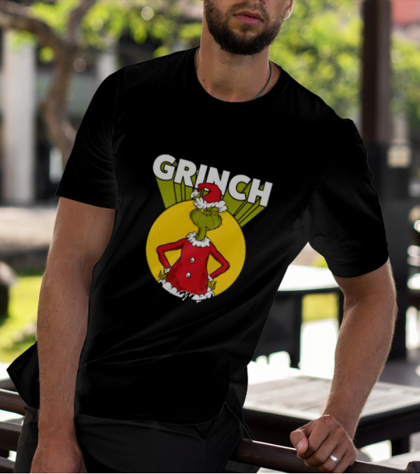 Junior's Dr. Seuss The Grinch You're A Mean One Christmas T-Shirt