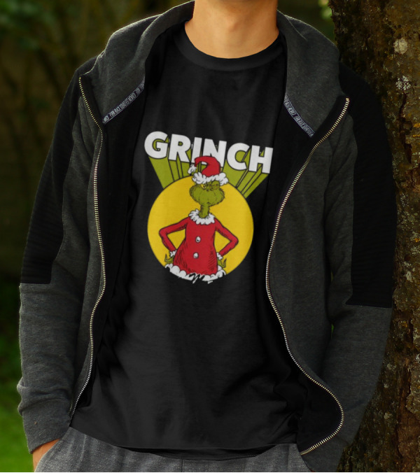 Junior's Dr. Seuss The Grinch You're A Mean One Christmas T-Shirt