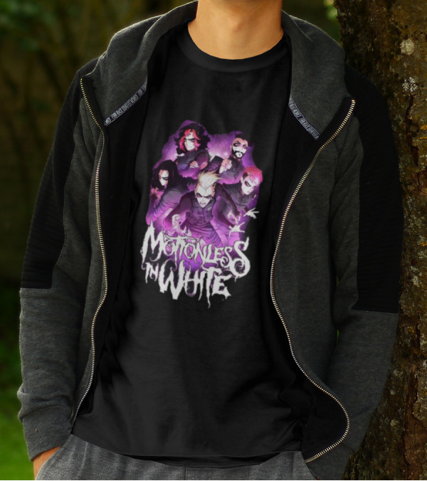 Motionless In White Band Artwork This Is War T-Shirt