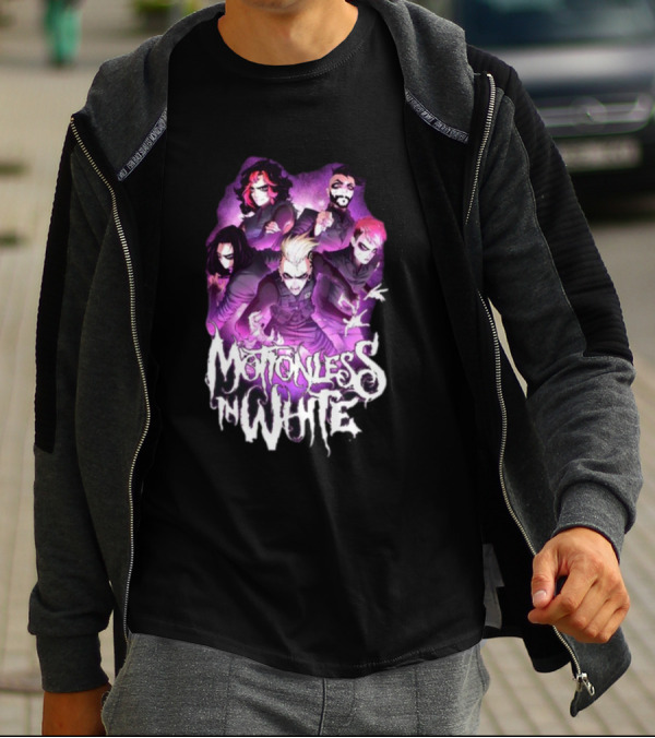 Motionless In White Band Artwork This Is War T-Shirt