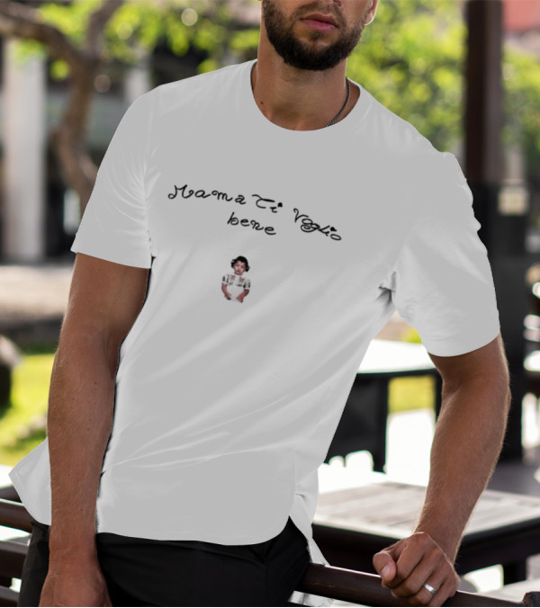Mama Ti Voglio Bene Red Figure T-Shirt