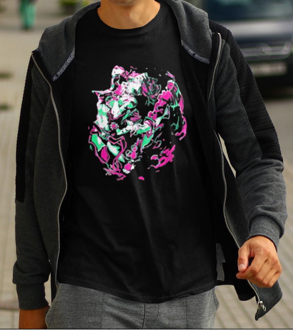 The Yetee Kimberly Retro Abstract T-Shirt