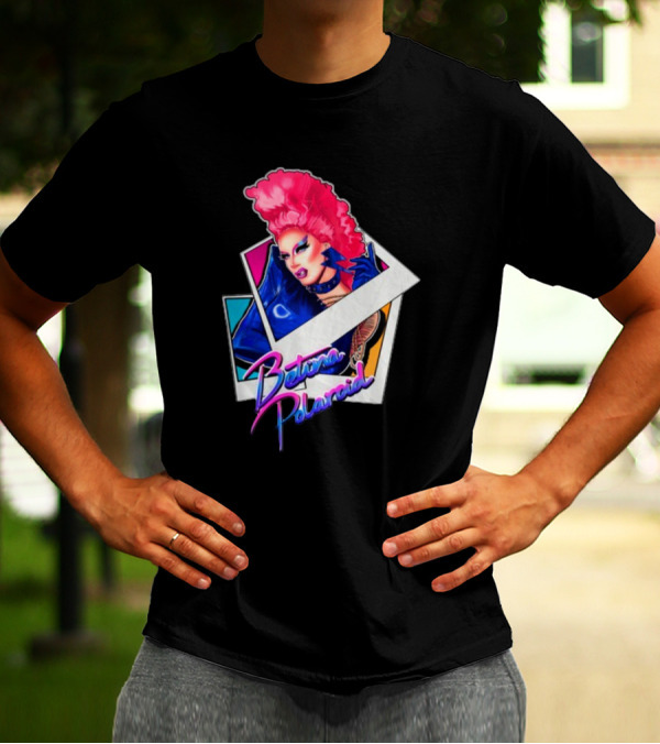 Betina Polaroid Vibrant Drag Persona In T-Shirt