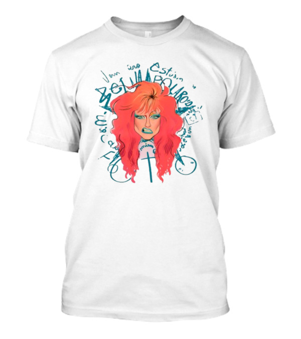 Vem Pro Estudio Da Betina Polaroid Vibrant Neon Portrait 80s T-Shirt