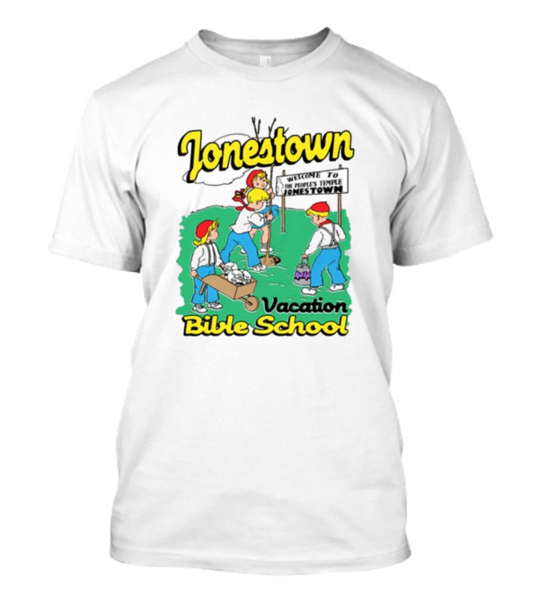 Jonestown Welcome To The People's Temple Vacation Bible School T-Shirt