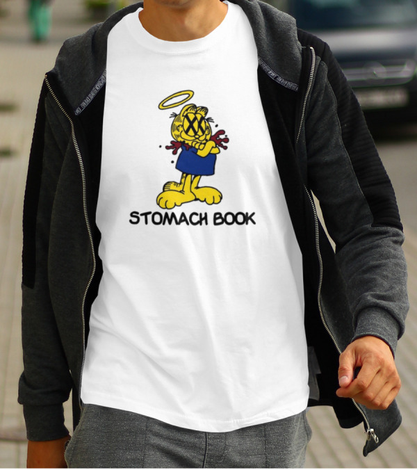 STOMACH BOOK Halo X Eyes Feline T-Shirt