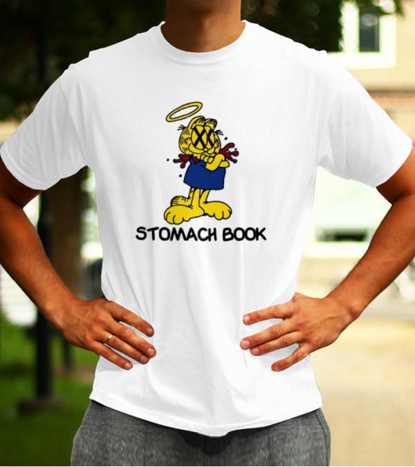 STOMACH BOOK Halo X Eyes Feline T-Shirt