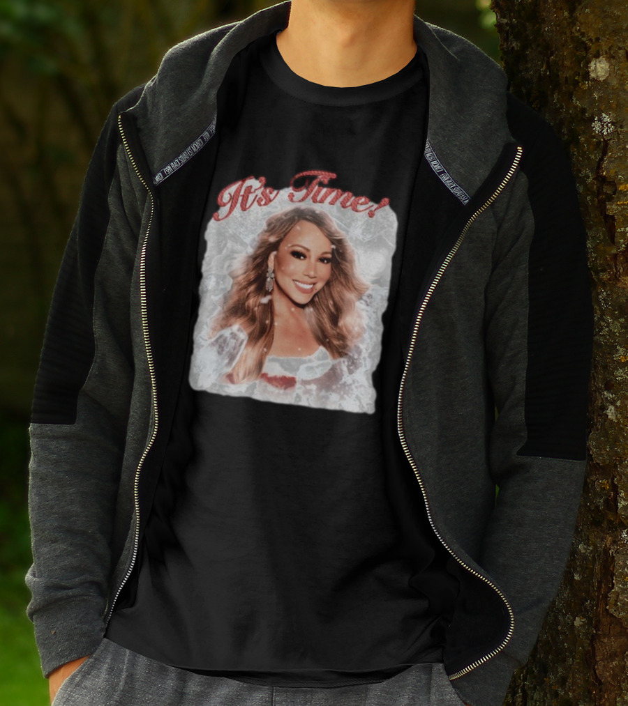 Mariah Carey It's Time Festive Winter T-Shirt