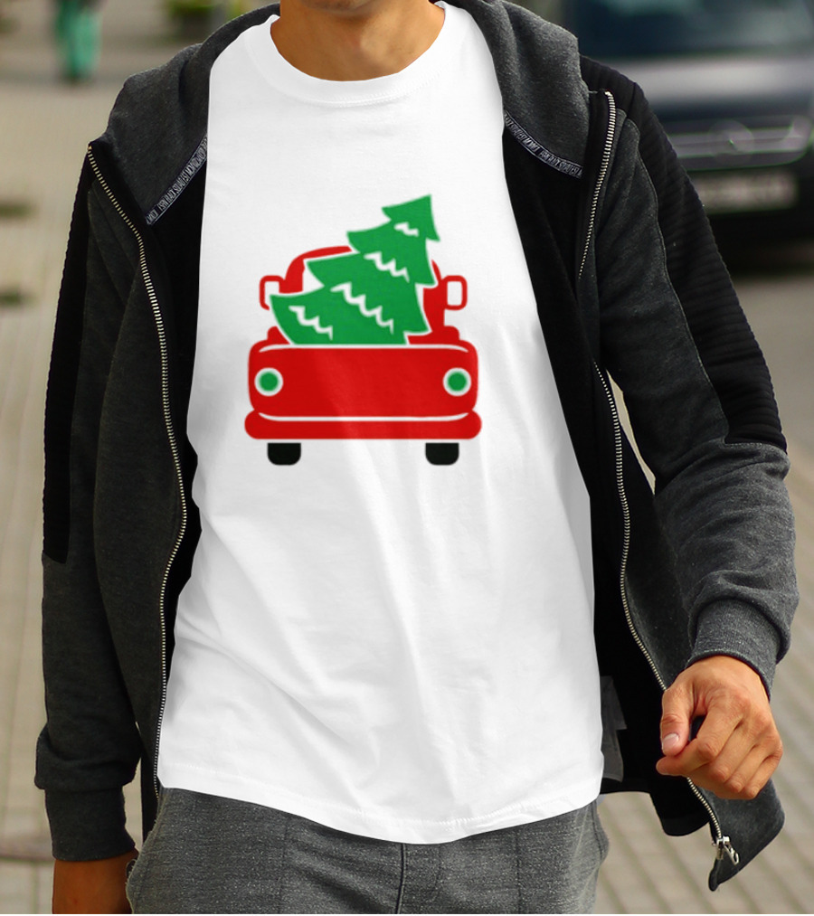 Purchase Wholesale Christmas Free Tree Car T-Shirt