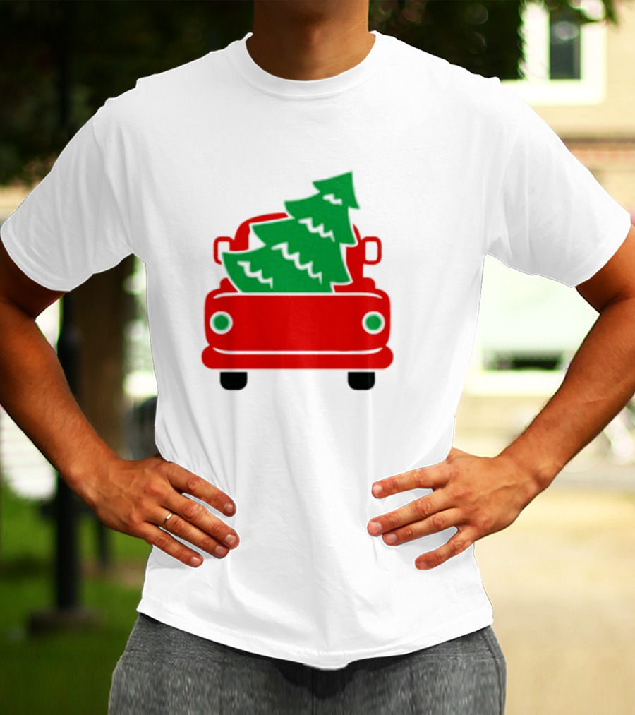 Purchase Wholesale Christmas Free Tree Car T-Shirt