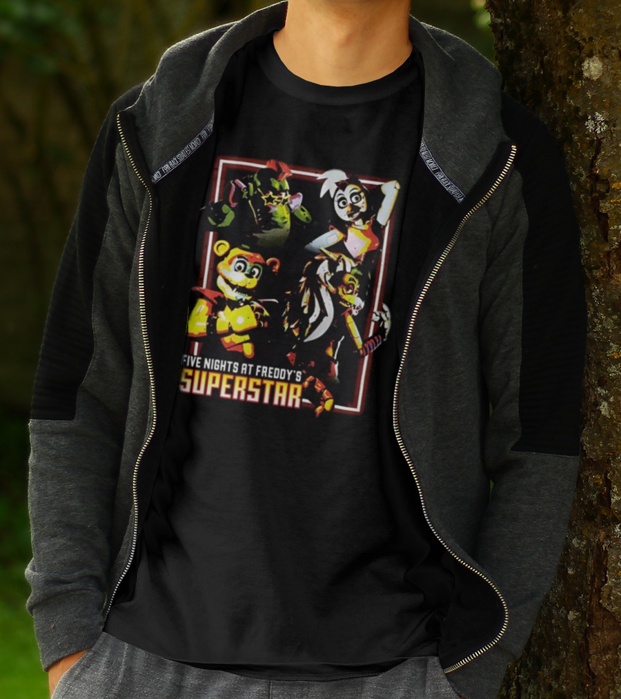 Five Nights At Freddy's Superstar Characters T-Shirt