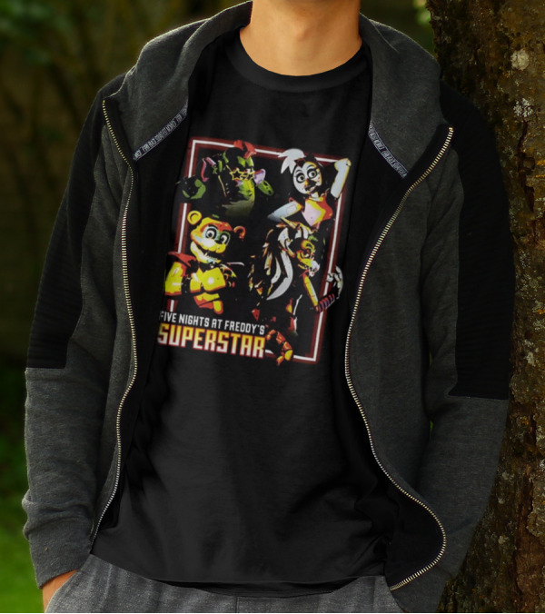 Five Nights At Freddy's Superstar Characters T-Shirt