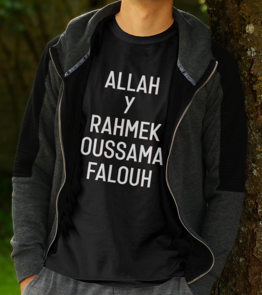 Allah Y Rahmek Oussama Falouh Achrafhakimi T-Shirt