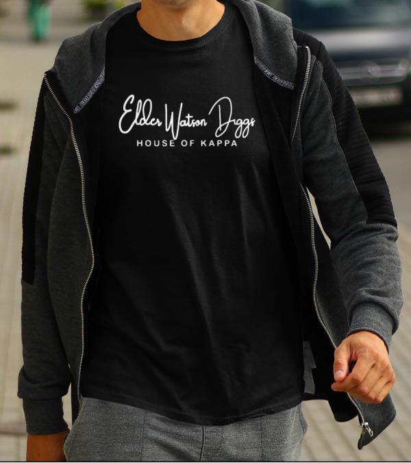 Elder Watson Diggs House Of Kappa Fraternity Insignia T-Shirt