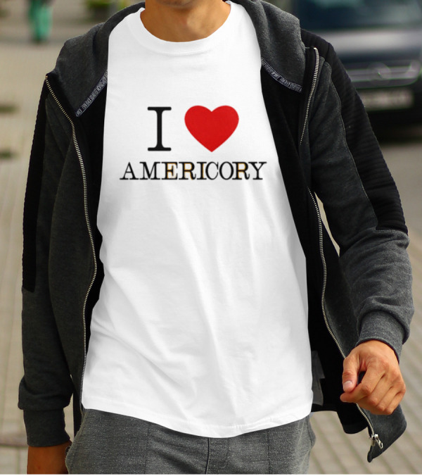 Stephanie I Love Americory Stan McCutcheon T-Shirt
