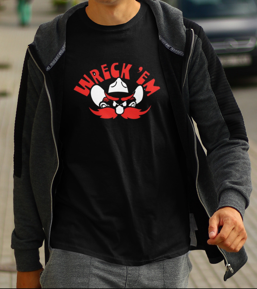 Wreck 'Em Texas Tech Raider Red T-Shirt