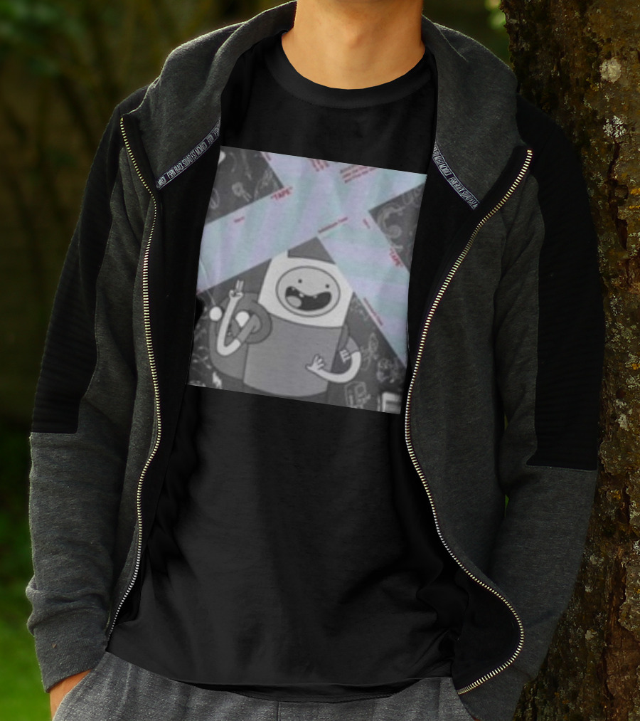 Flinn X Uzi Goofyahhtees Adventure Time Mashup T-Shirt