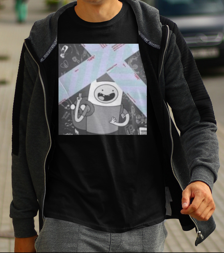 Flinn X Uzi Goofyahhtees Adventure Time Mashup T-Shirt