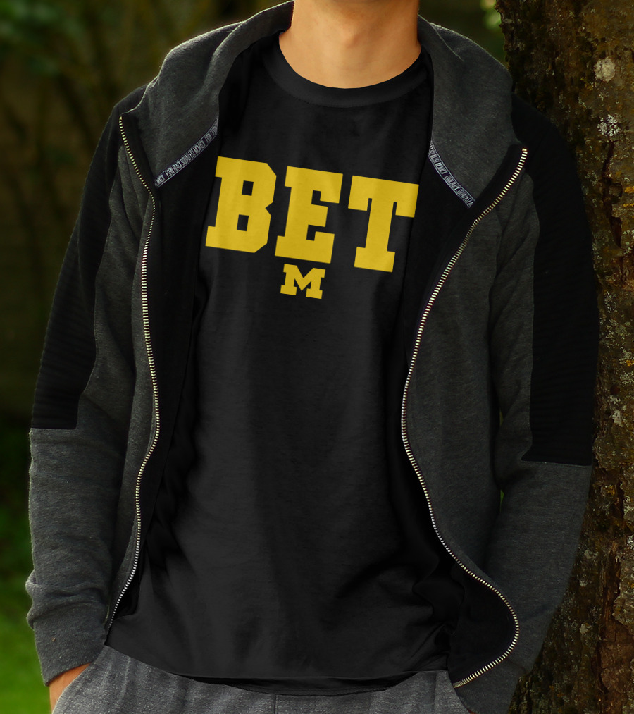 BET M Michigan Football T-Shirt