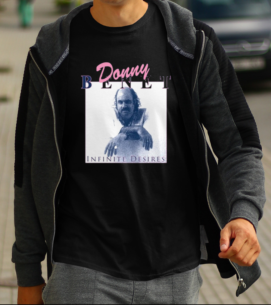 Donny Benet Infinite Desires Vintage Style Album Cover T-Shirt