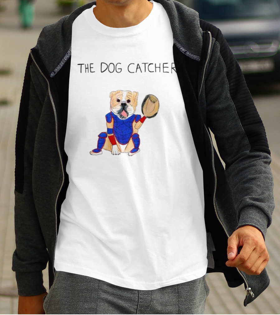 Dave Portnoy The Dog Catcher Catcher's Mitt Dog T-Shirt