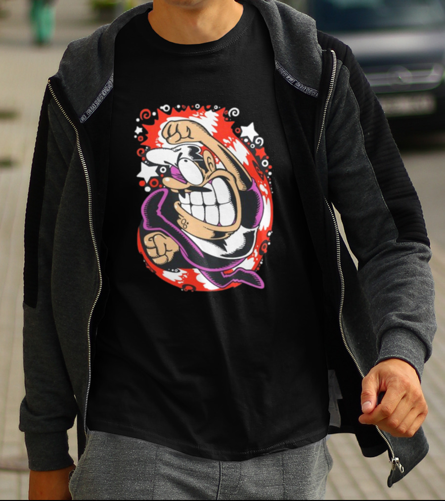 Pizza Tower Powerful Uppercut Action Burst T-Shirt