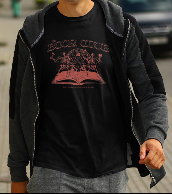 The Book Club Meet Of The Dead Every Monday At The Old Shed By The Lake T-Shirt