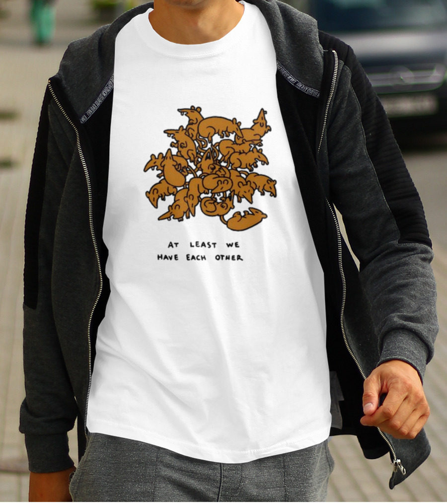 Ratking At Least We Have Each Other Clustered Rats T-Shirt