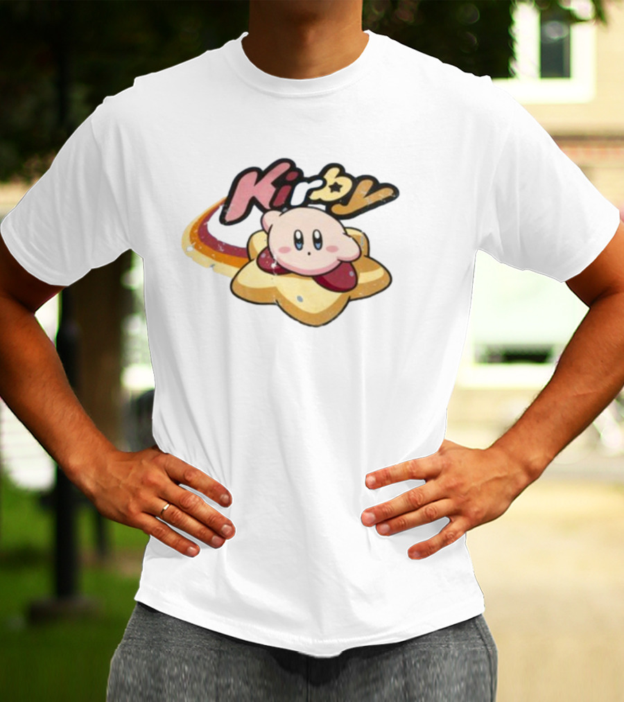 Kirby Star Rider With Target Name T-Shirt