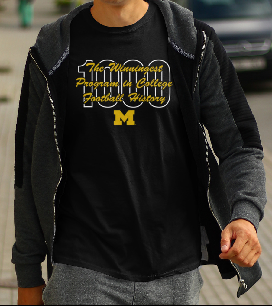 The Winningest Program In College Football History 1000 M T-Shirt