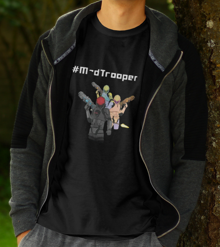 MadTrooper Are You A Mad Trooper Colorful Armored Soldiers T-Shirt