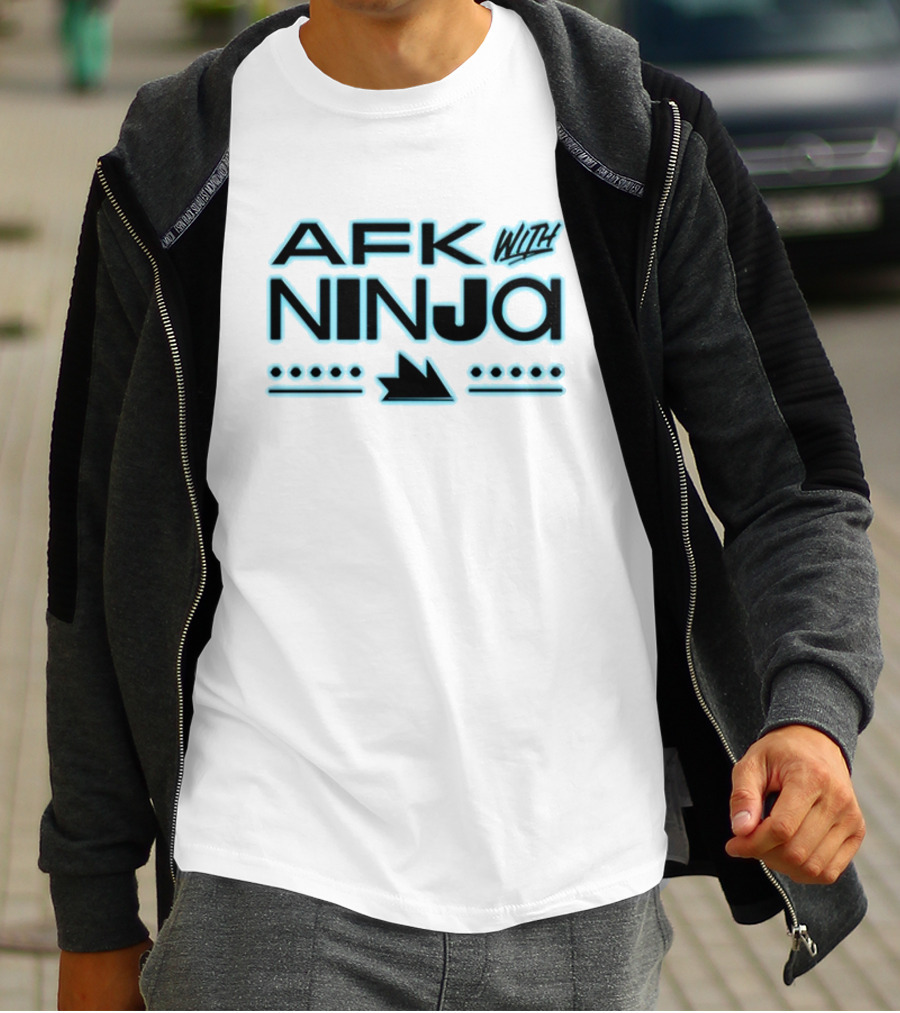 AFK With Ninja Neon T-Shirt