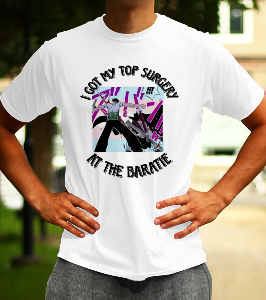 I Got My Top Surgery At The Baratie Anime Character Scene T-Shirt