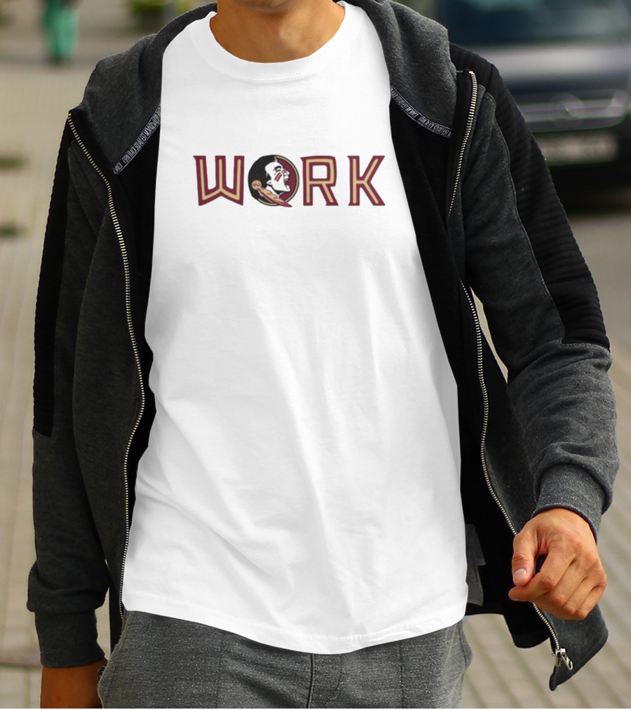 Mike Norvell Florida State Seminoles Work T-Shirt