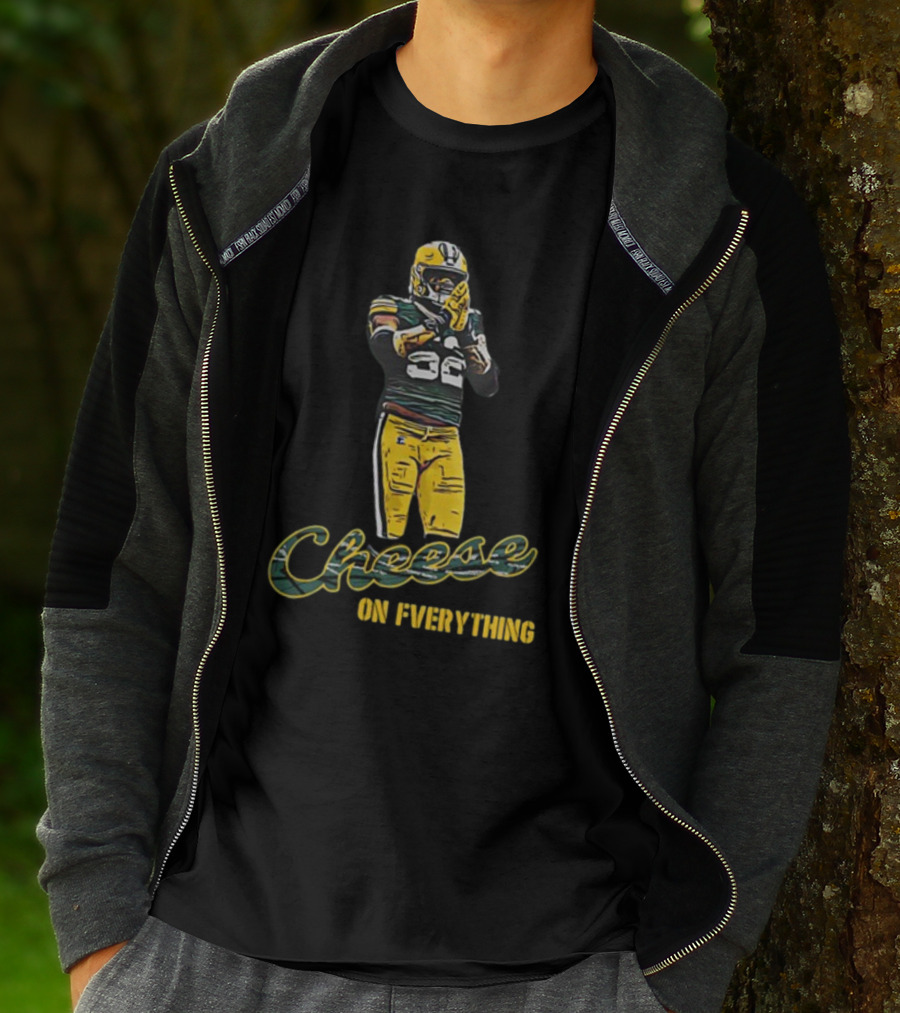 Cheese On Everything Rashan Gary Packers Fan Gear T-Shirt