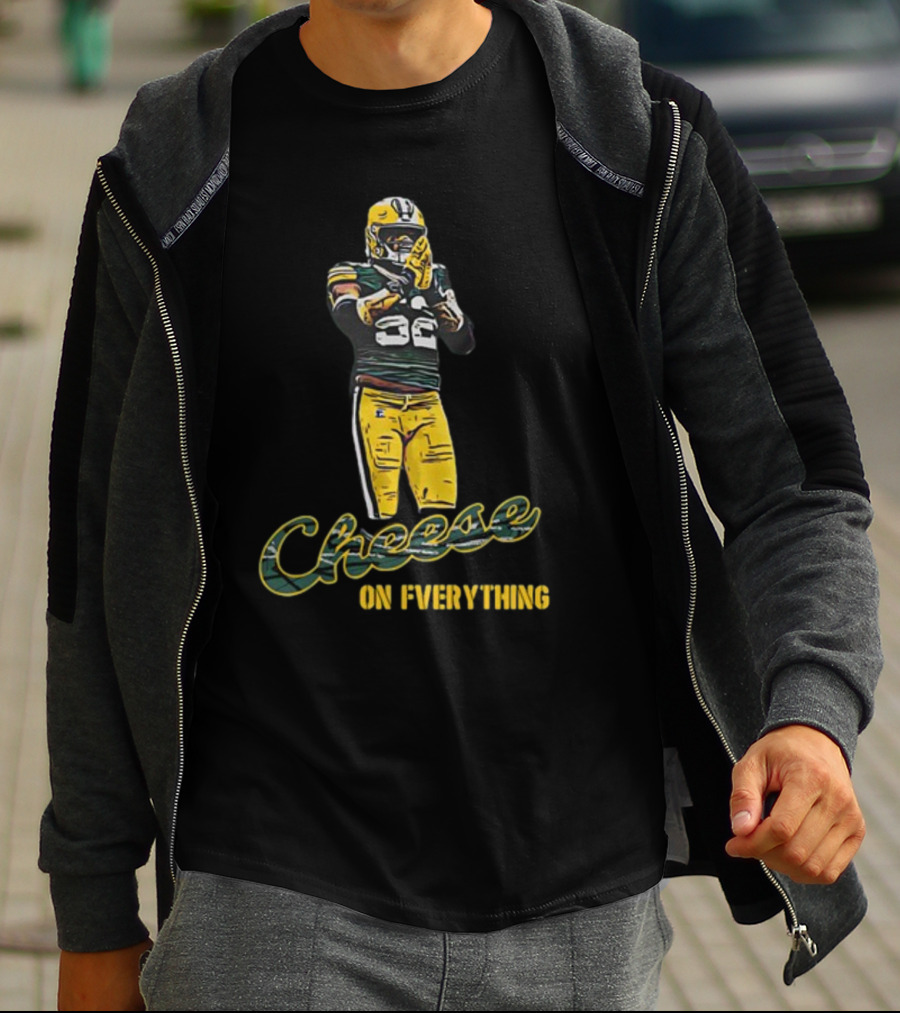 Cheese On Everything Rashan Gary Packers Fan Gear T-Shirt