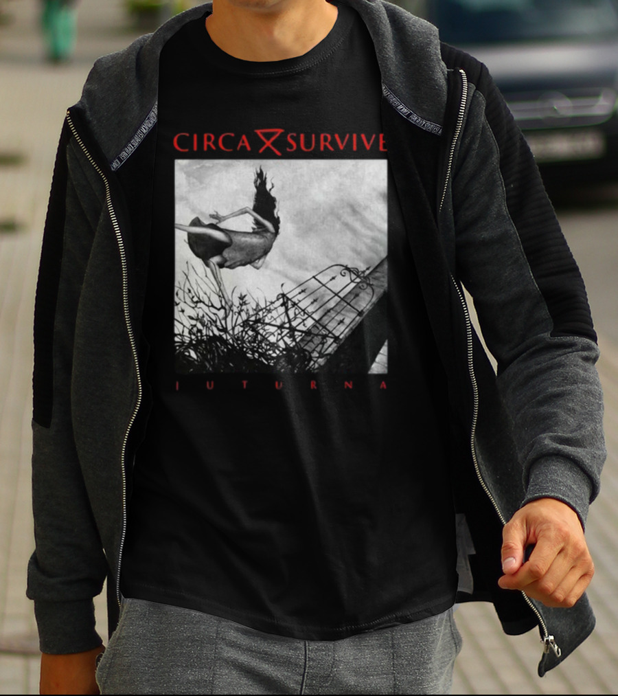 Circa Survive Juturna Album Art Dark Fantasy T-Shirt