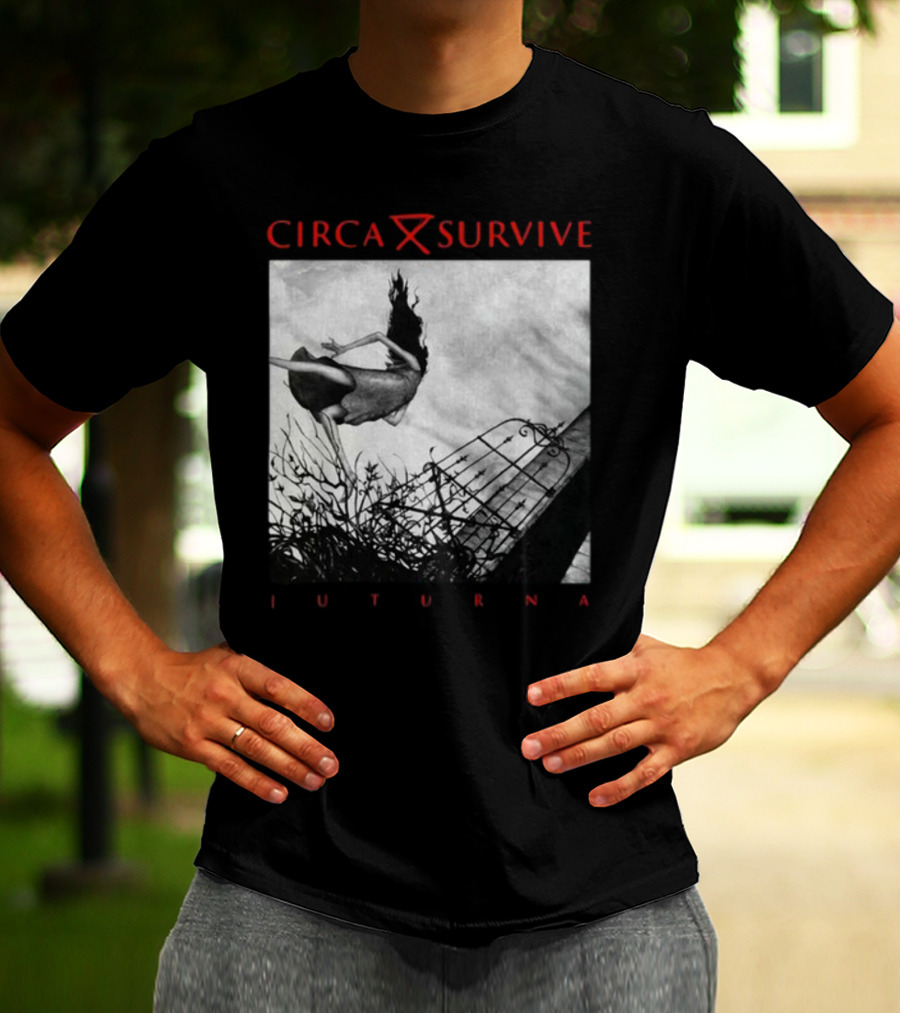 Circa Survive Juturna Album Art Dark Fantasy T-Shirt