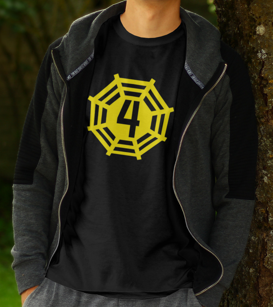 Dan Lanning Wearing Goducks 4 Spence Dharma Initiative T-Shirt