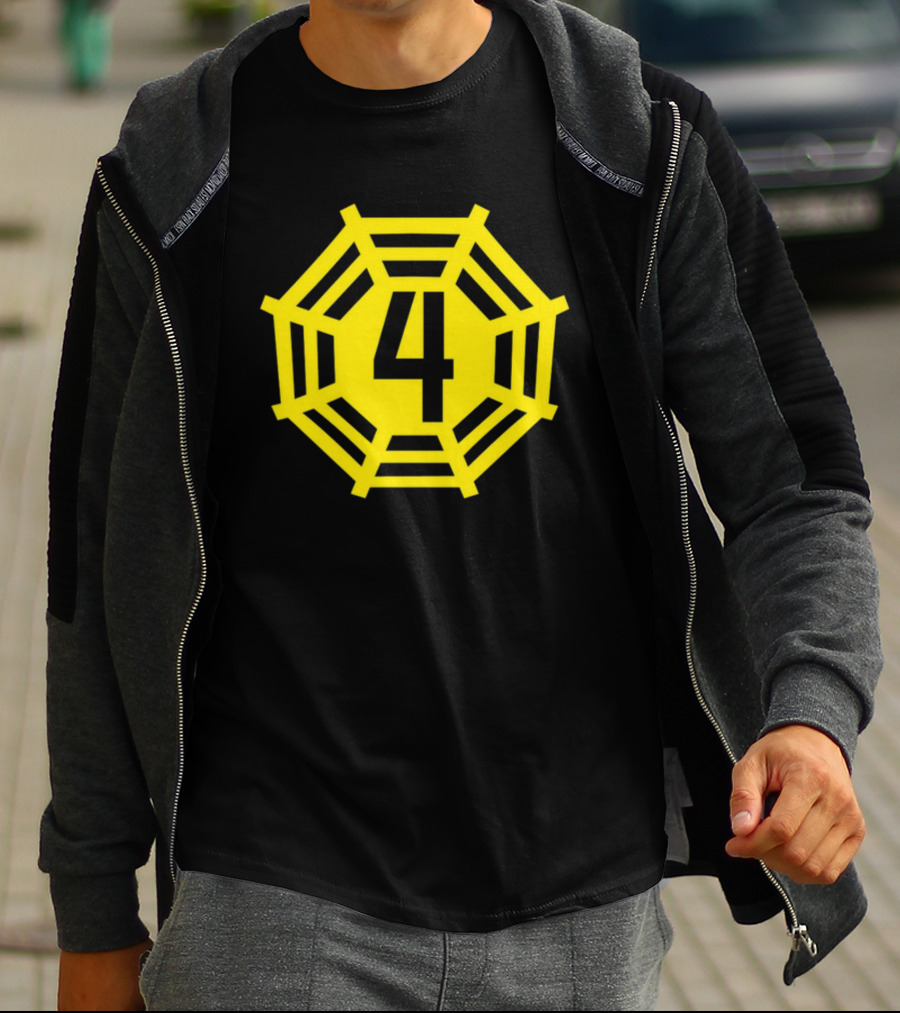 Dan Lanning Wearing Goducks 4 Spence Dharma Initiative T-Shirt
