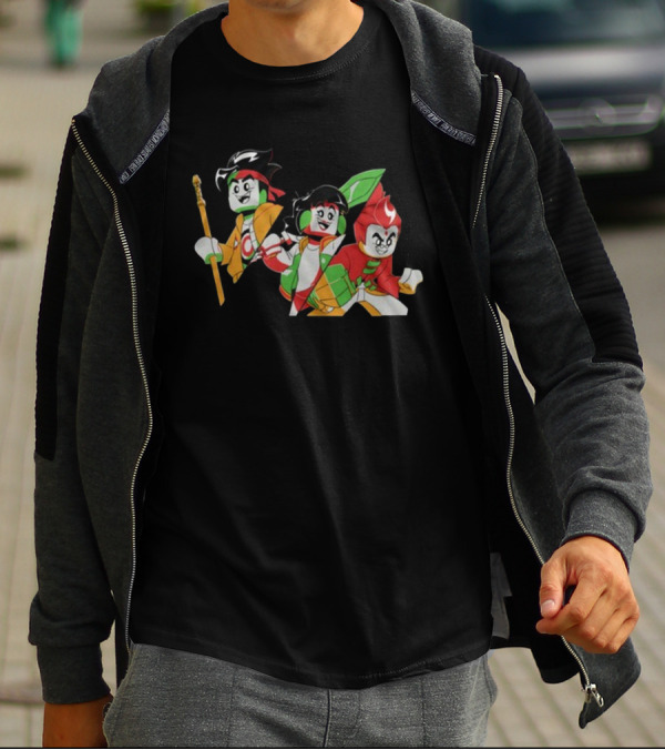 Nano Litore LEGO Monkie Warriors For Charity T-Shirt