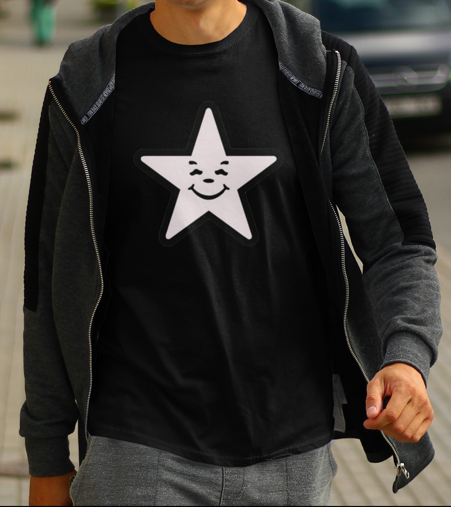 Asspizza Star Happy Face T-Shirt