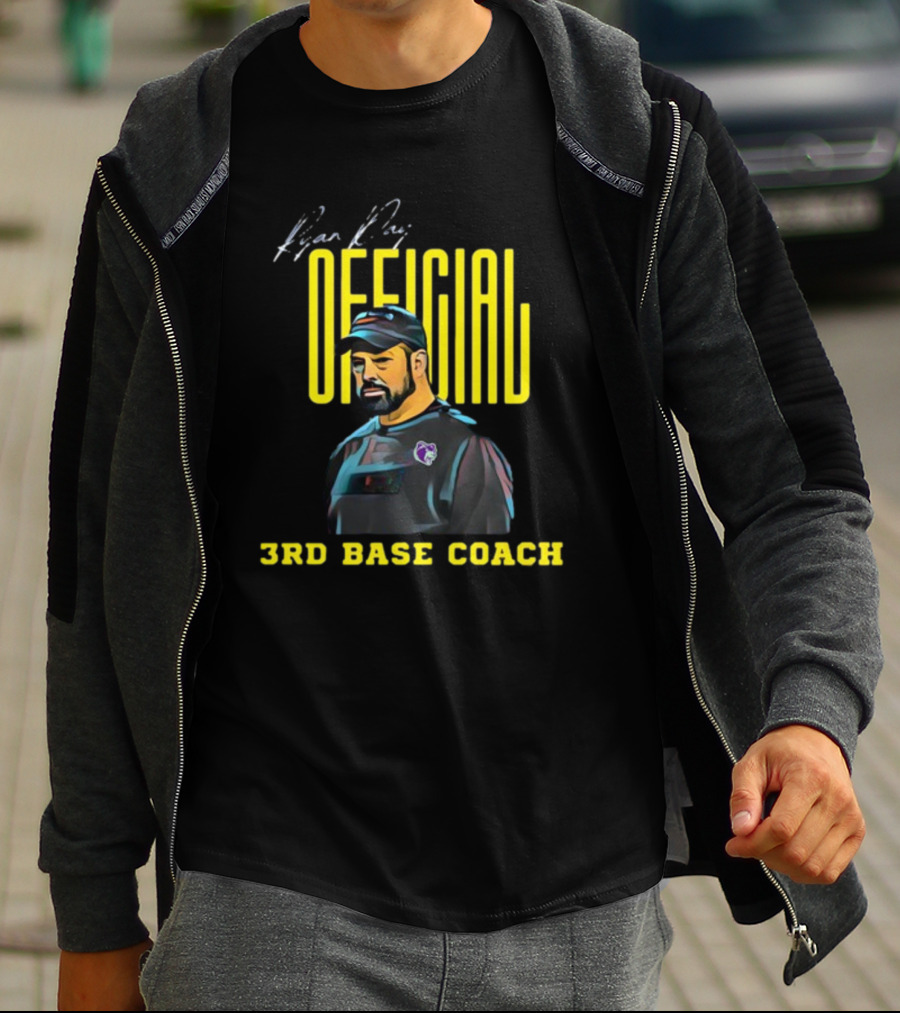 Riyan Duy Official 3rd Base Coach T-Shirt